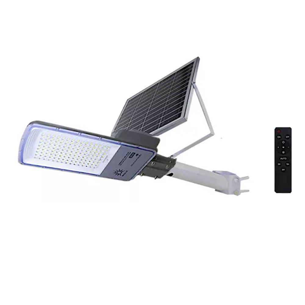 Lámpara Solar Suburbana Luz Led Blanca Fría 200 Watts IP65