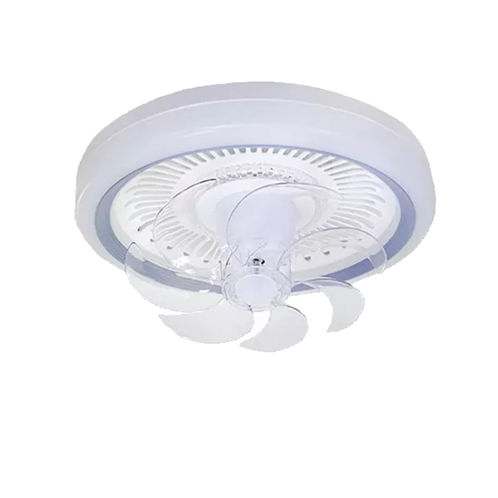 Ventilador de Techo 14 Pulgadas Luz Led Tonos Frío/Cálido 3 Velocidades