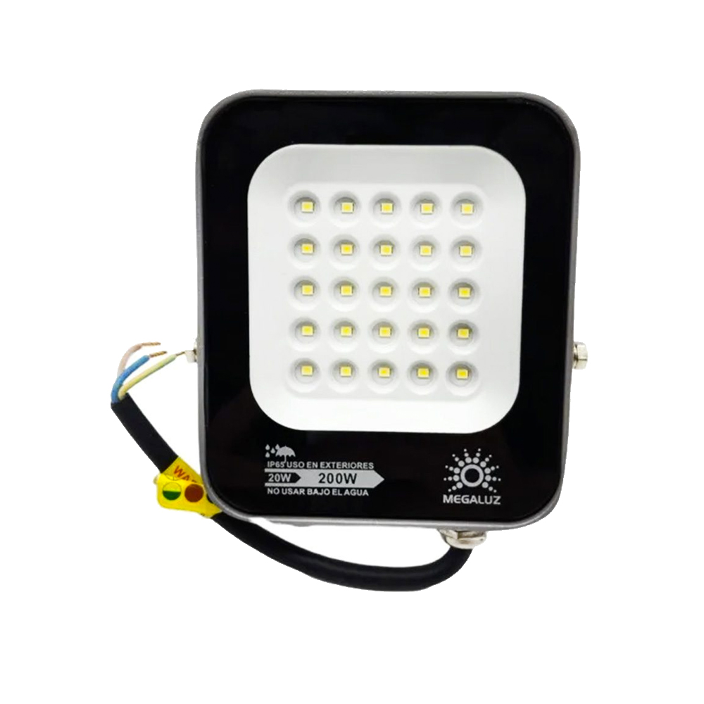 Reflector Led IP65 20 Watts IP65 2200lm Luz Fría