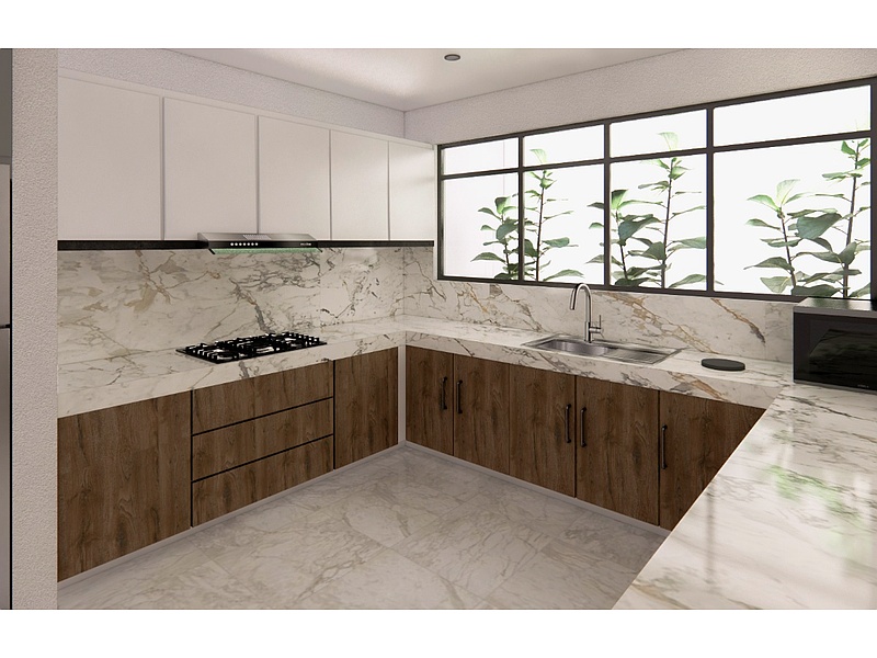 Muebles y mesones de cocina Sandermo Cocinas  México