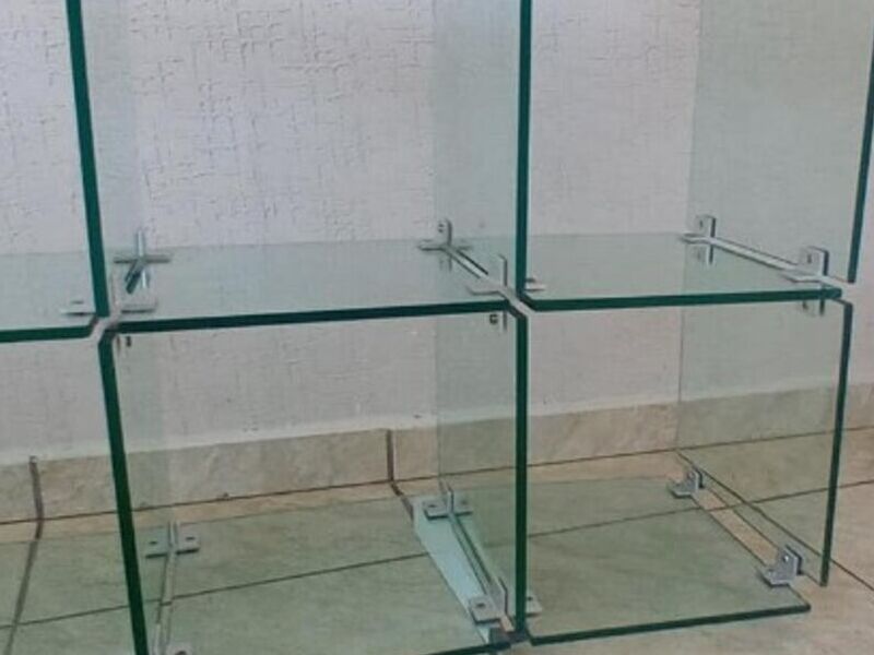 Casilleros vidrio templado México