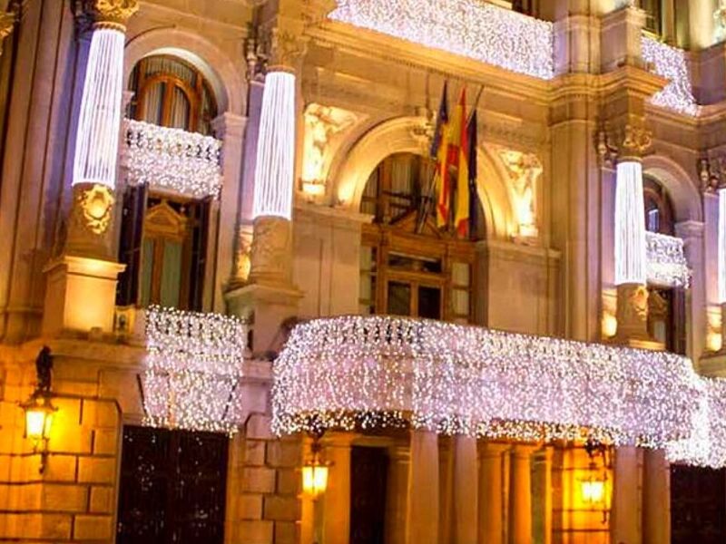 Cortinas redes de iluminación  México 
