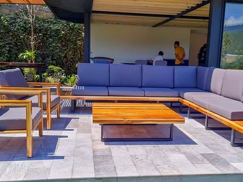 Sala exterior Mexico 