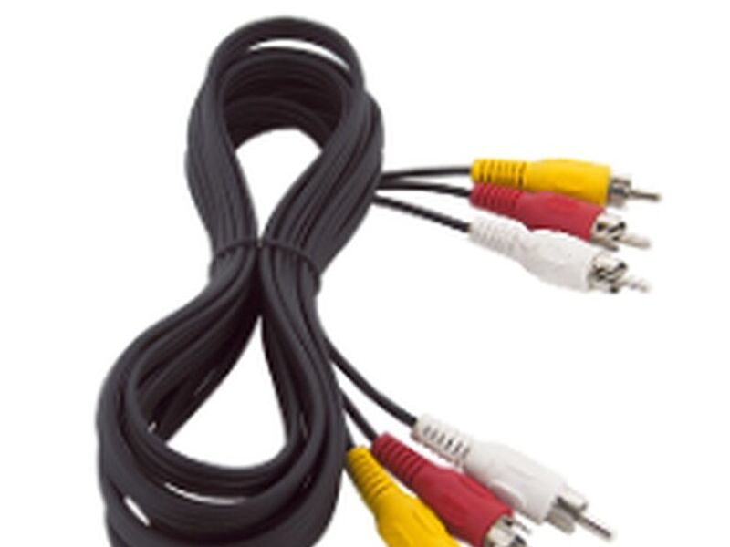 Cable 3 RCA 3.6mts