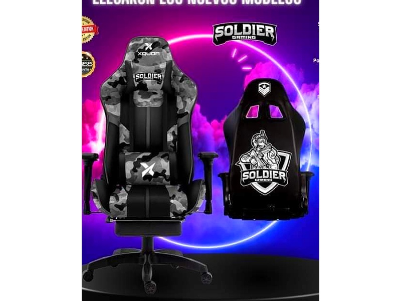 silla negra ergonómica Sillas Gamer Certificadas Guadalajara 