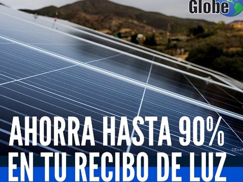 Panel solar ahorro energía Tijuana