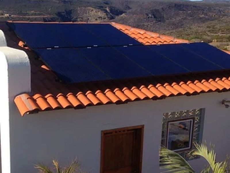 Panel solar hogar Baja California