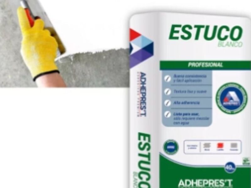 Estuco Blanco Profesional México