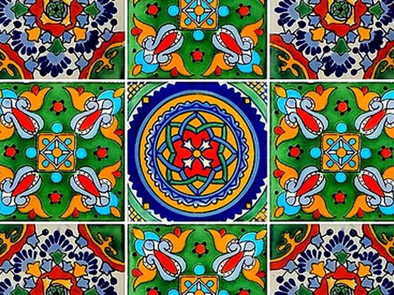 Mosaico Pasta Talavera Matehuala