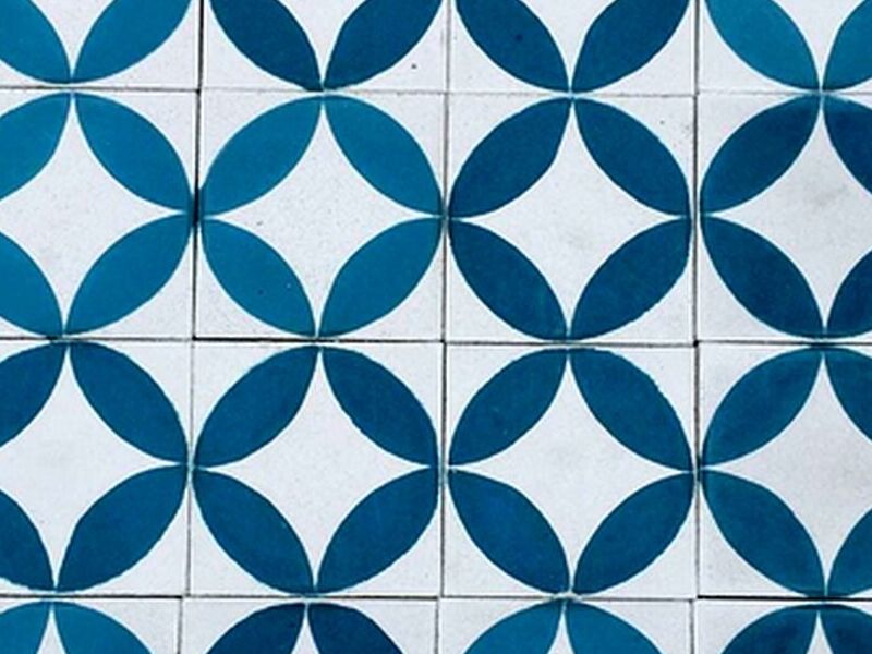 Mosaico Pasta Cuadrado Geométrico Matehuala