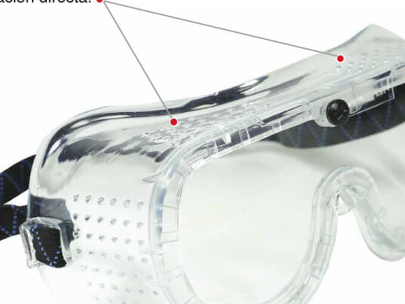 GOGGLES DE VENTILACIÓN DIRECTA CDMX