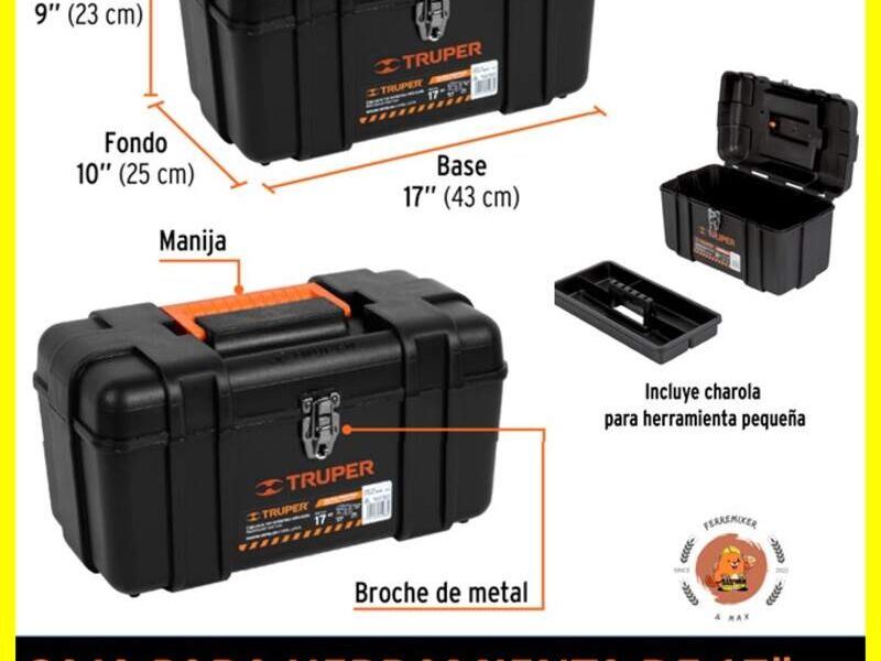 CAJA PARA HERRAMIENTA DE 17" INDUSTRIAL