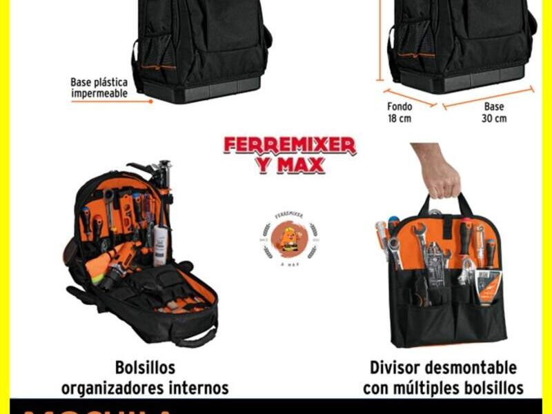 MOCHILA PORTAHERRAMIENTAS DE 13”