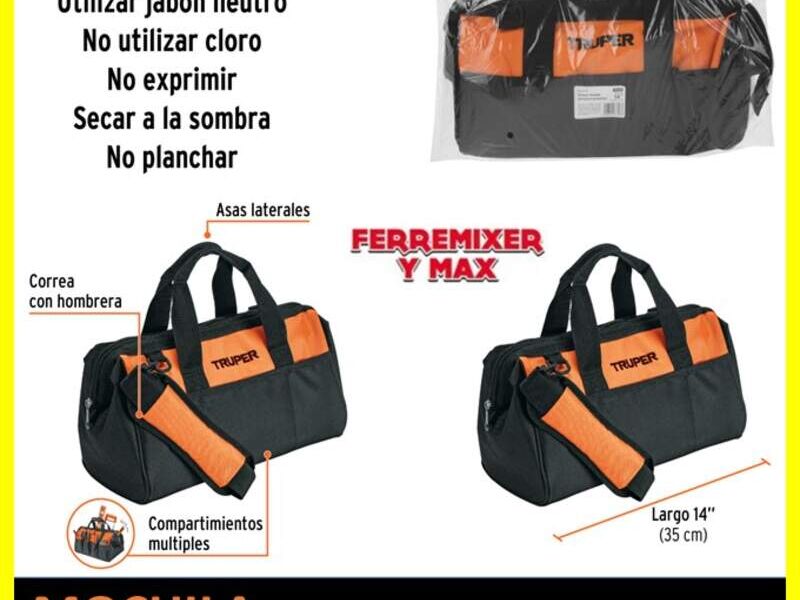 MOCHILA PORTAHERRAMIENTAS DE 14”