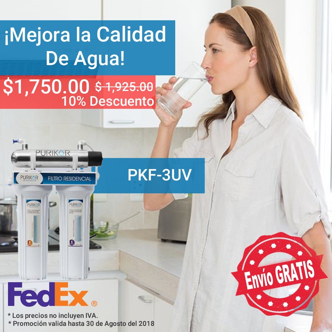 Purificador de agua Mexico