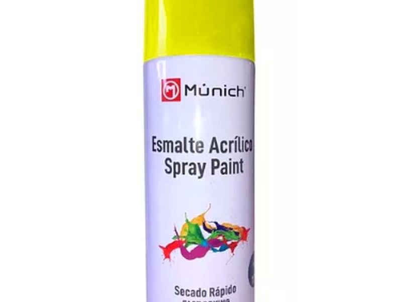 Pintura spray vinil acrilico amarillo CDMX	