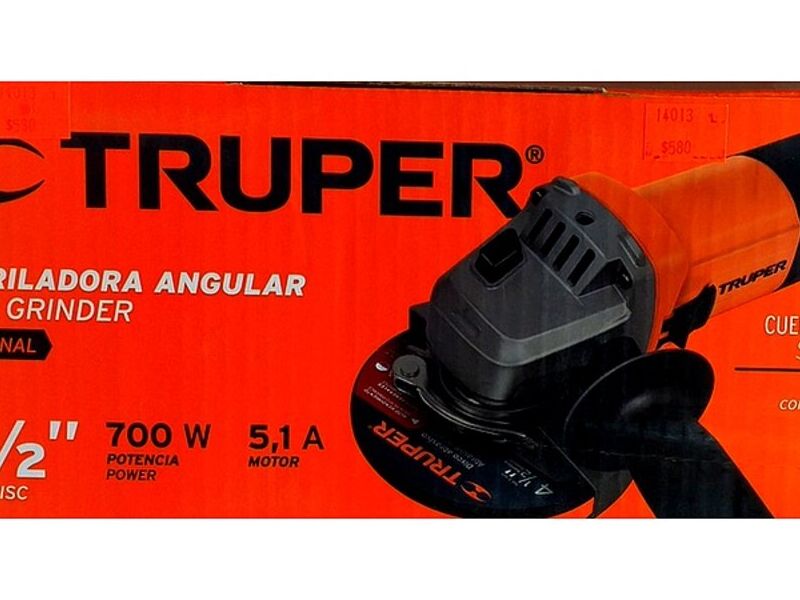 Esmeriladora Angular 4 ½ Truper TUXTLA