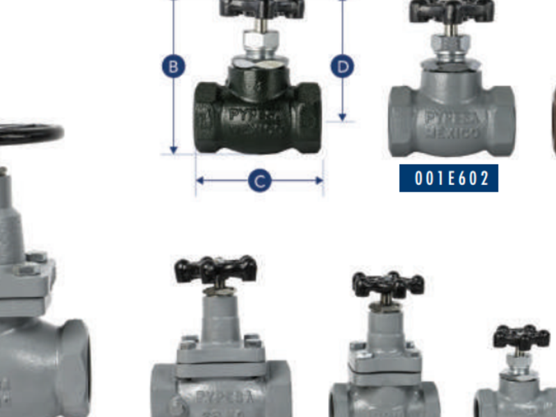 Válvula globo recta roscada  Gudalajara