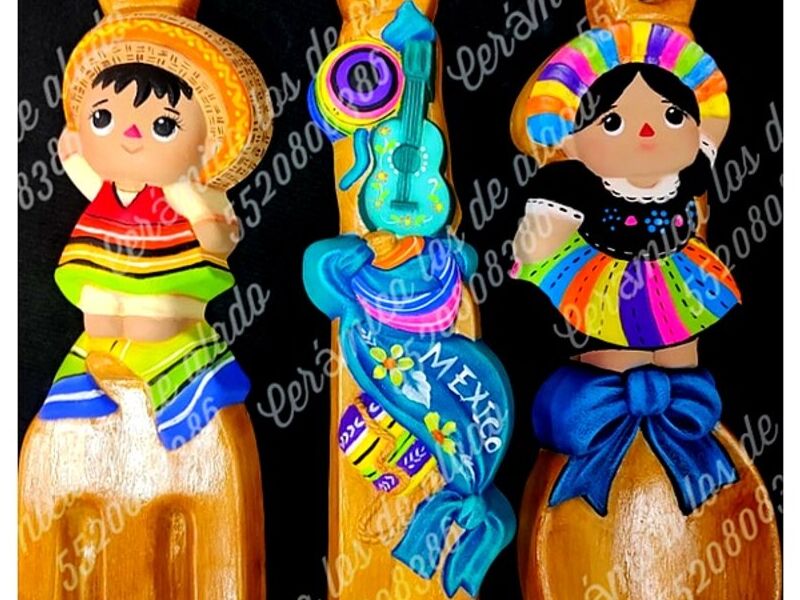 Cucharas Cerámica Mexico 