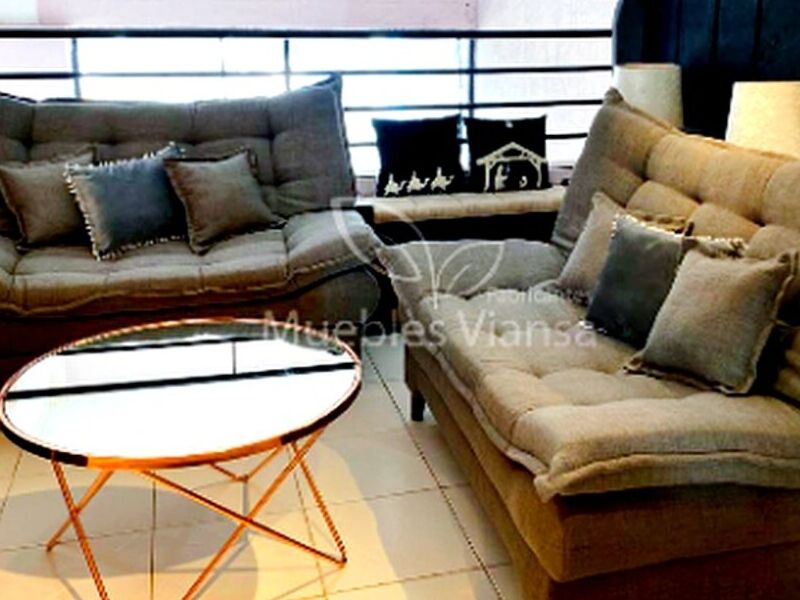 Sofa 2 Plazas Moderno Mexico