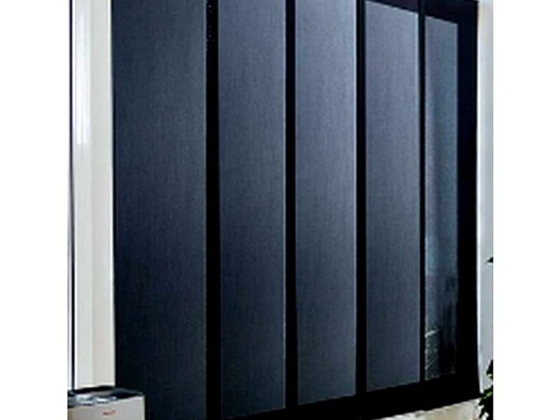 Persianas panel Blackout negro Reynosa