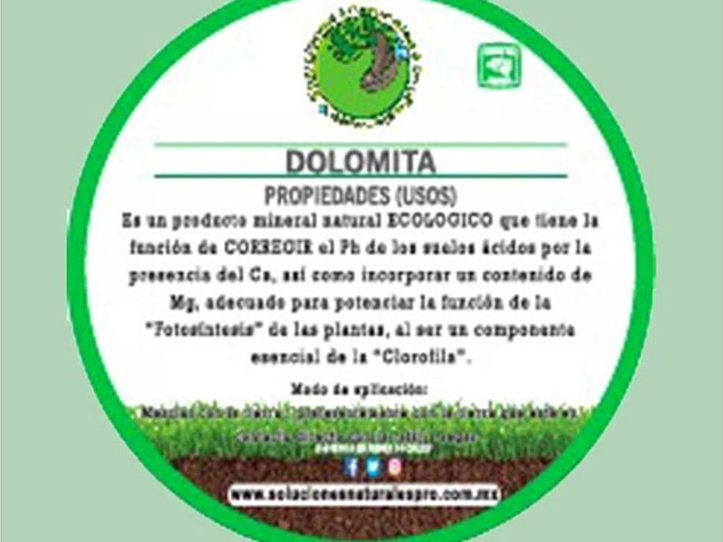 Harina de Dolomita México