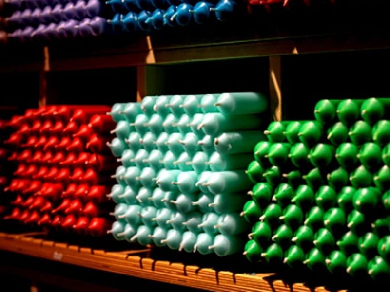 Velas largas colores Mexico