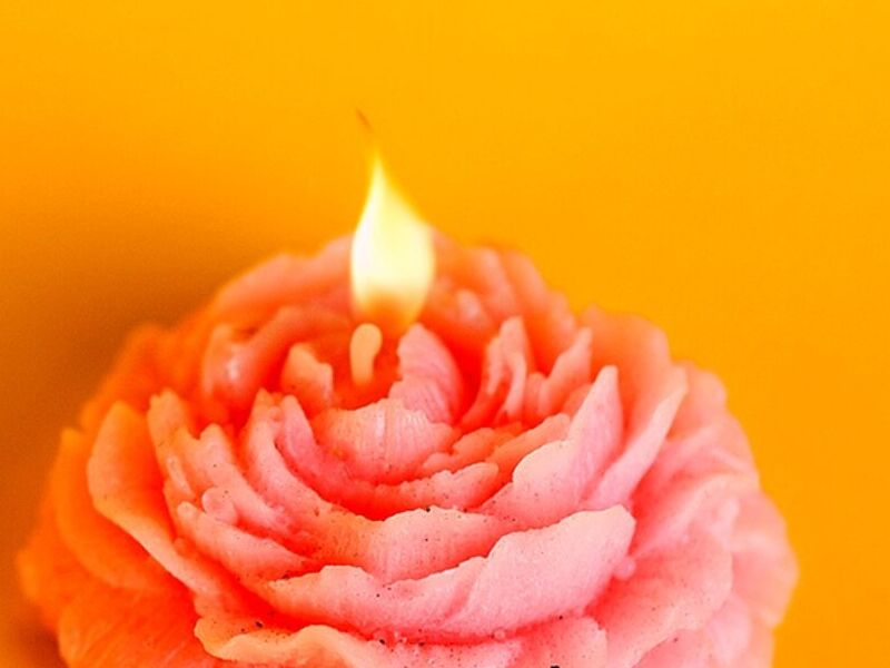 Vela Forma Flor Mexico