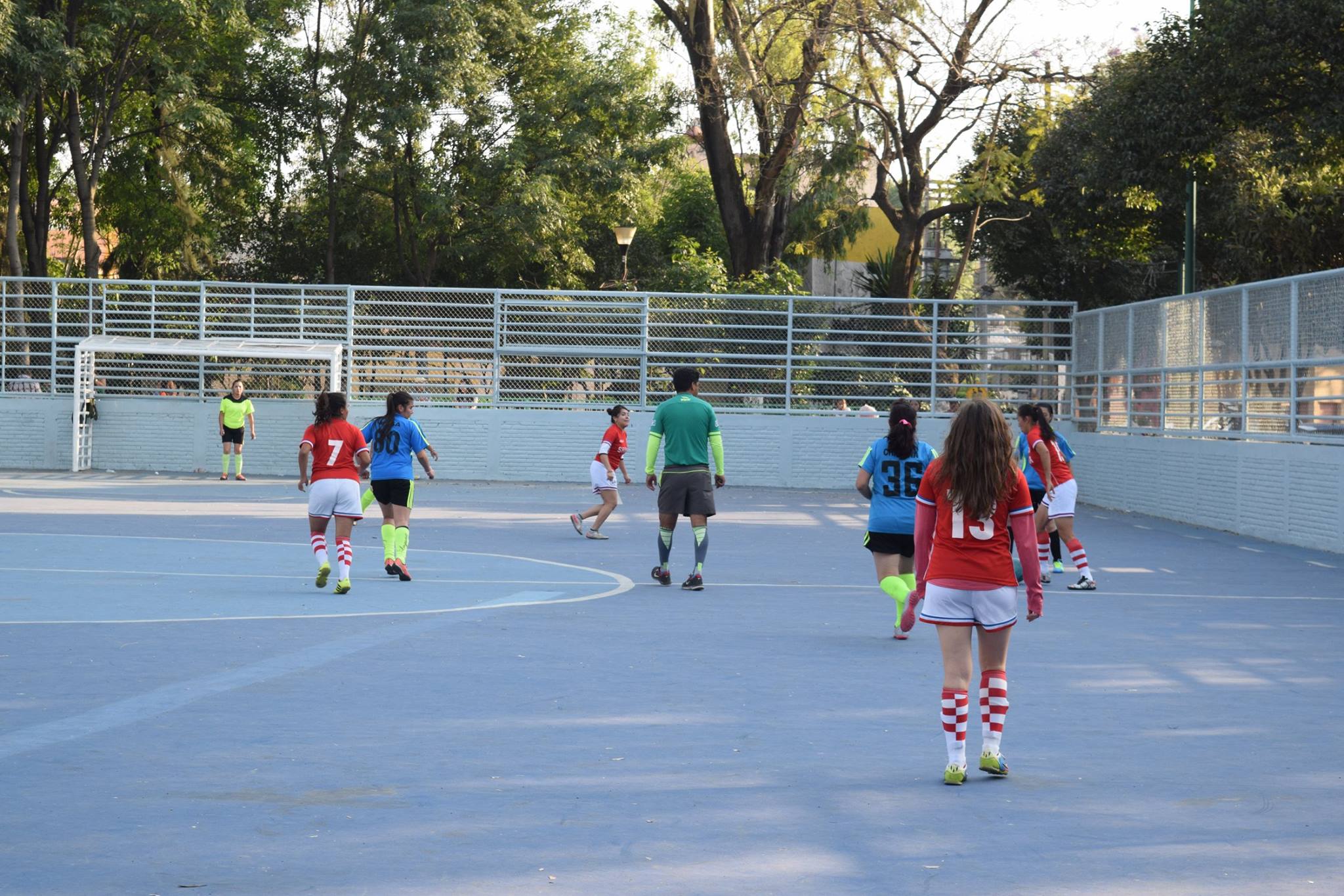Cancha de cemento Mexico