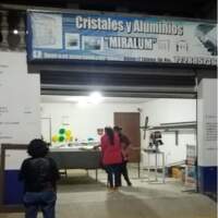 Aluminio en gral. nacional española y vidrio