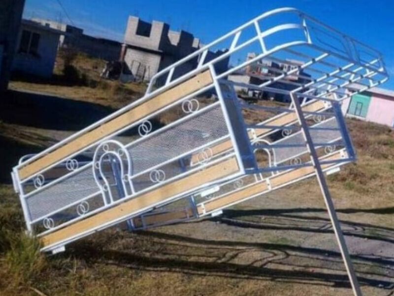 ESTRUCTURA DE ALUMINIO BLANCO México