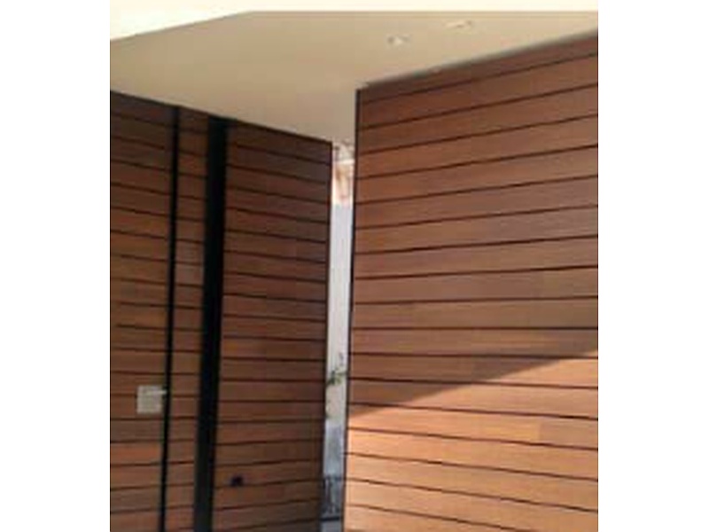 Muros de madera plástica México