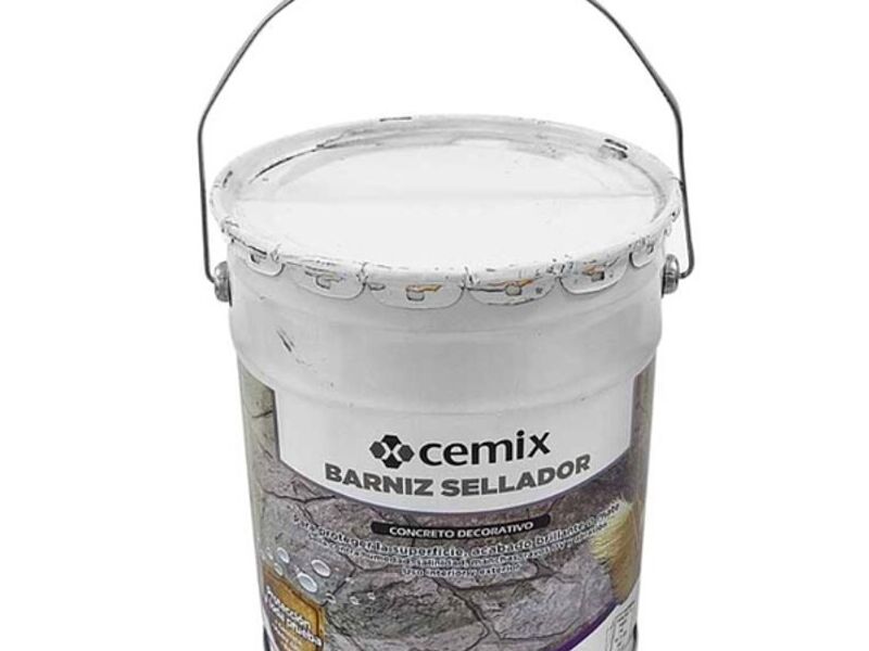 BARNIZ SELLADOR PARA CONCRETO DECORATIVO CDMX