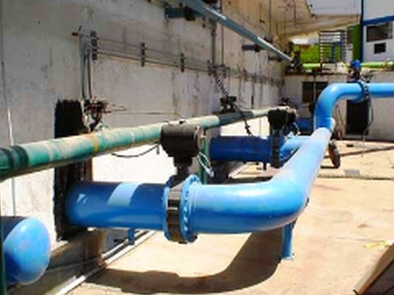Estación bombeo agua potable Tijuana
