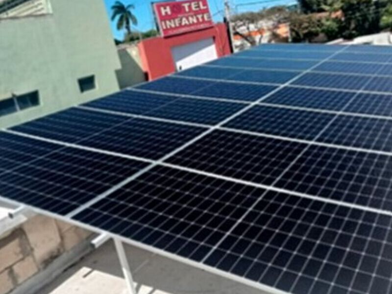 Paneles solares comercial en México