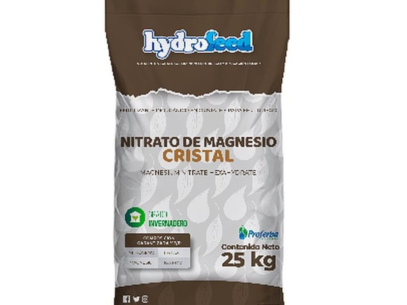 Nitrato de Magnesio Cristal México