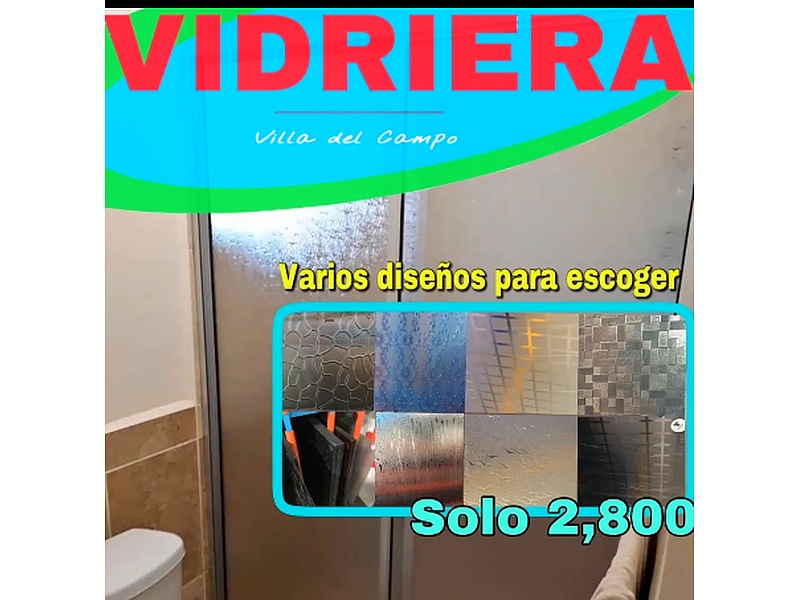Vidrio para duchas Mexico