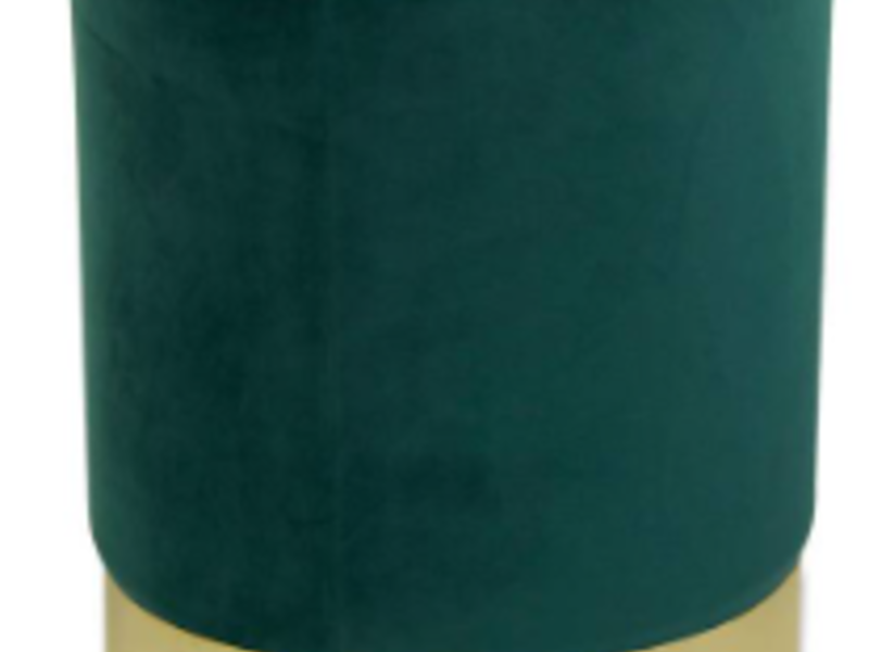 Ottoman Velvet Verde Kef MÉXICO