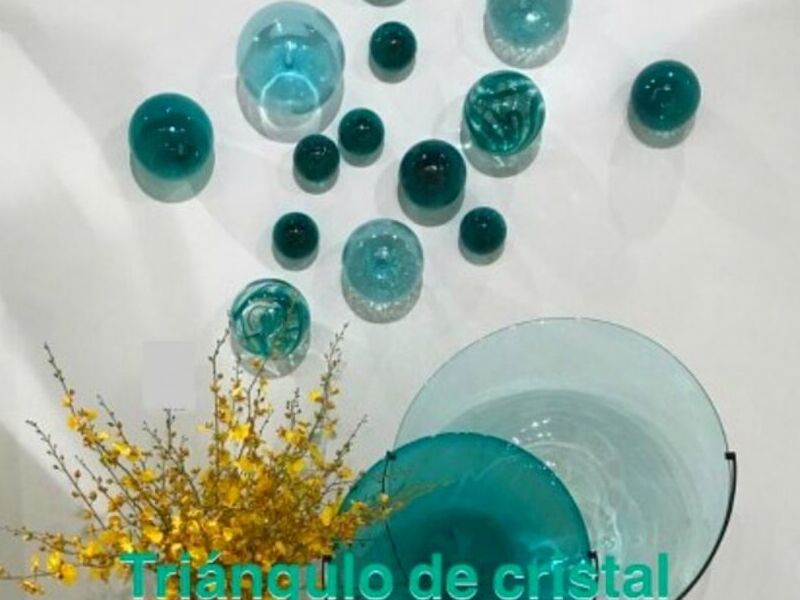 Esferas pared Cristal