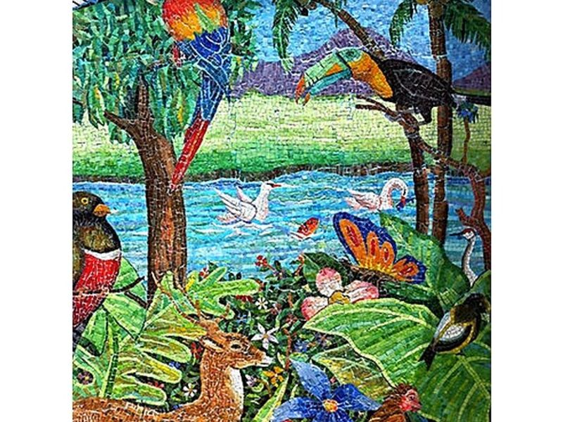 Diseño mosaicos Xochimilco
