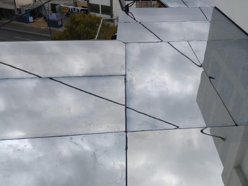 Pérgola con cristal templado Ocoyoacac