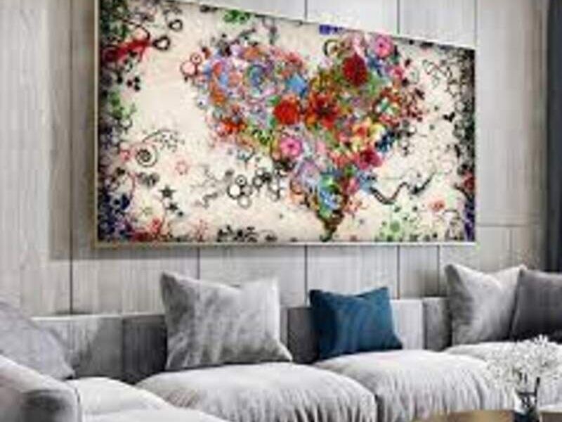 Cuadro Decorativo Corazón Mérida
