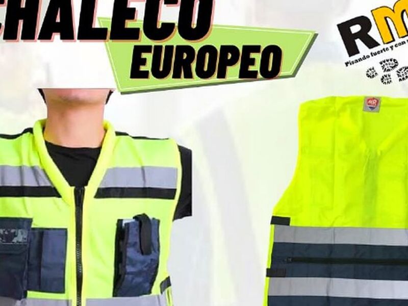 Chaleco industrial europeo México