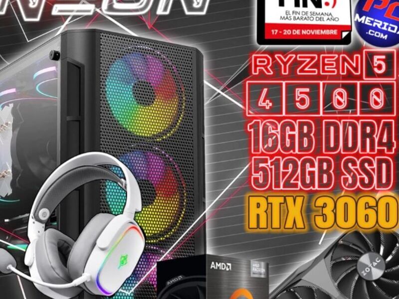 PC Gamer Neon Red Mexico