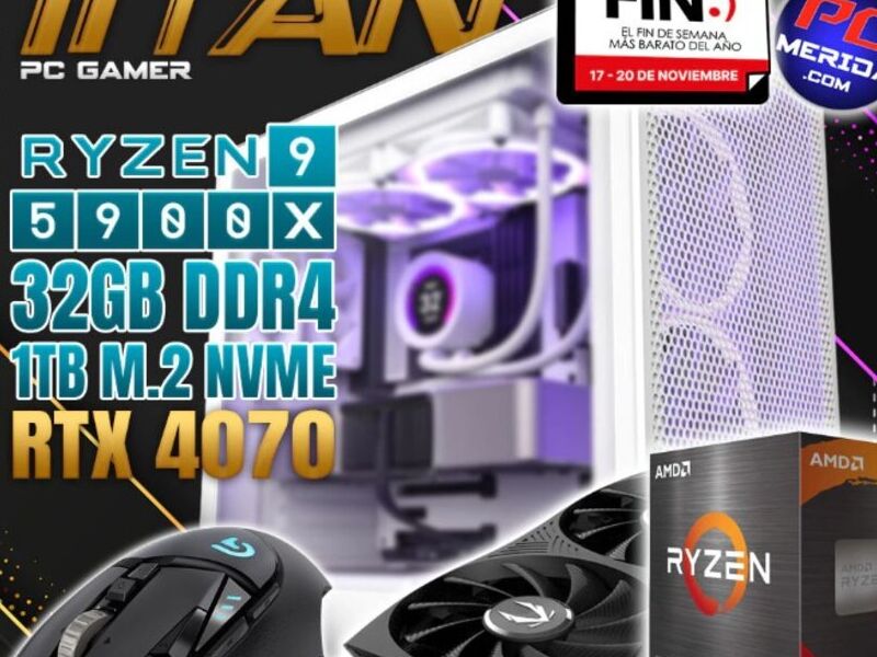 PC Gamer Titan Gold Mexico
