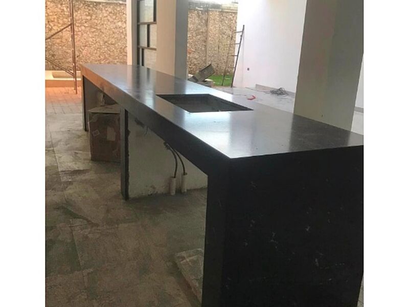 Mesón negro mármol México 
