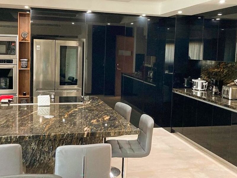 Remodelación cocina mármol Monterrey