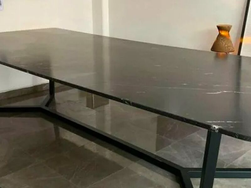 Mesa granito via láctea leather finish México