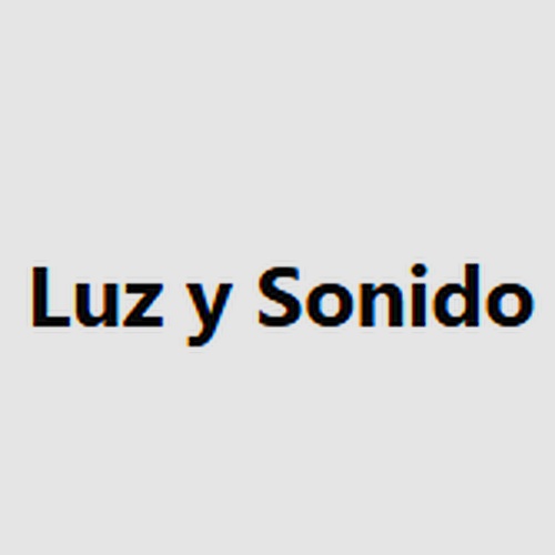 Luz y Sonido
