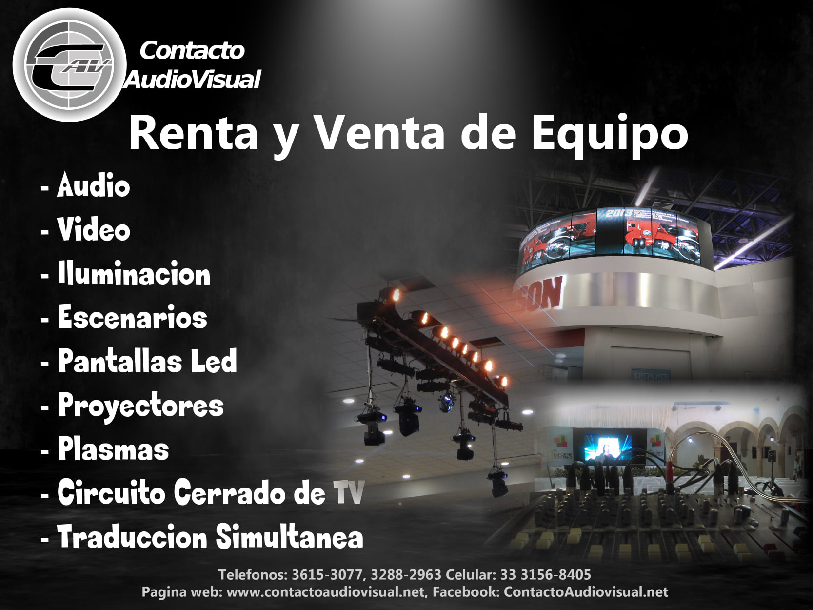 Equipos audiovisuales Mexico